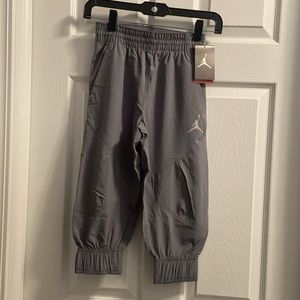 Jumpman Boy’s Activewear PullOn Pants Gray Size 4 NWT